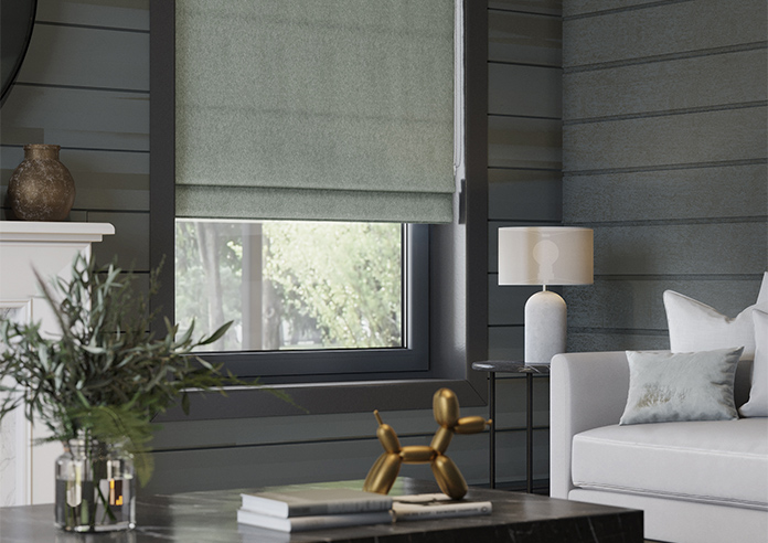 Wexley, Green Spring - Roman Blind - Image 5